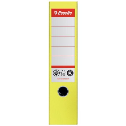 Segregator Esselte No.1 neutralny pod względem emisji CO2, A4, szer. 75 mm, żółty 627566 Segregator Esselte No.1 neutralny pod względem emisji CO2, A4, szer. 75 mm, żółty 627566
