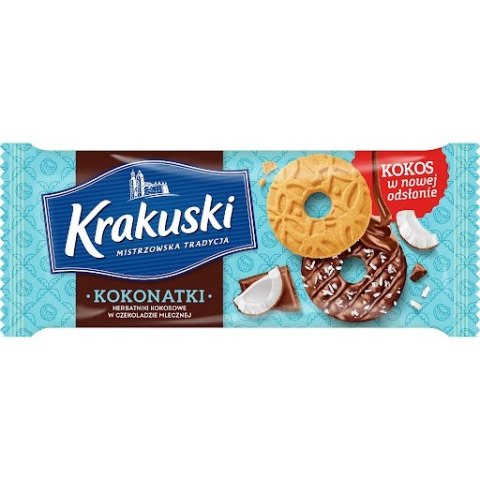 Ciastka BAHLSEN KRAKUSKI KOKONATKI 174g