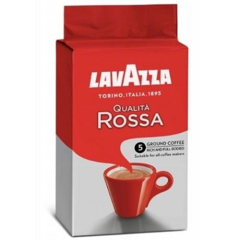 Kawa LAVAZZA QUALITA ROSSA 250g mielona Kawa LAVAZZA QUALITA ROSSA 250g mielona