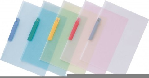 Skoroszyt z klipsem zaciskowym, format A4 transparentny DCB14-T PENTEL Skoroszyt z klipsem zaciskowym, format A4 transparentny DCB14-T PENTEL
