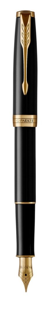 Pióro wieczne (F, stalówka ze stali) SONNET BLACK LACQUER GT PARKER 1931494, giftbox Pióro wieczne (F, stalówka ze stali) SONNET BLACK LACQUER GT PARKER 1931494, giftbox