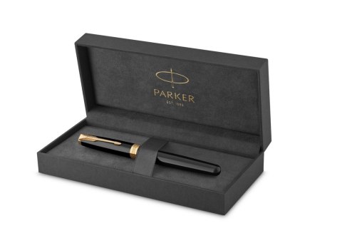Pióro wieczne (F, stalówka ze stali) SONNET BLACK LACQUER GT PARKER 1931494, giftbox Pióro wieczne (F, stalówka ze stali) SONNET BLACK LACQUER GT PARKER 1931494, giftbox