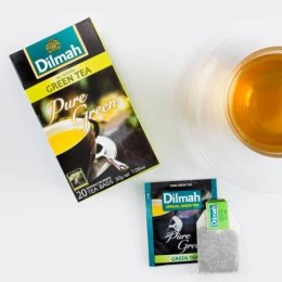 Herbata DILMAH PURE GREEN TEA (20 kopert) 1,5g zielona