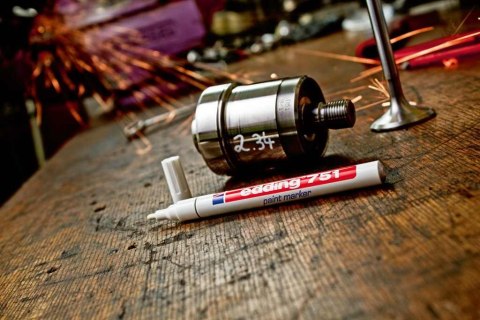 Marker lakierowy 1-2mm 751 zielony EDDING końcówka okrągła Marker lakierowy 1-2mm 751 zielony EDDING końcówka okrągła