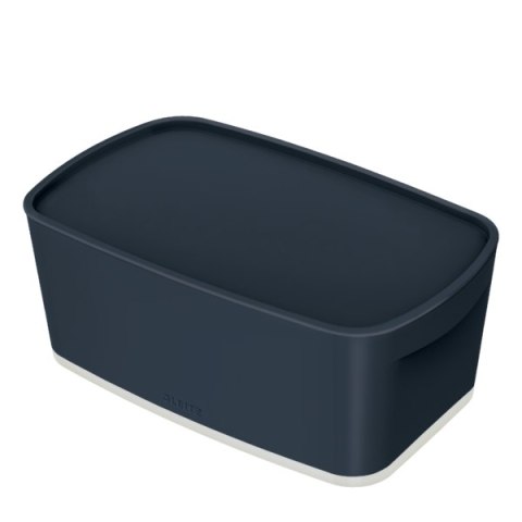 MyBox Cosy mały pojemnik z pokrywką, szary Leitz 52630089 MyBox Cosy mały pojemnik z pokrywką, szary Leitz 52630089