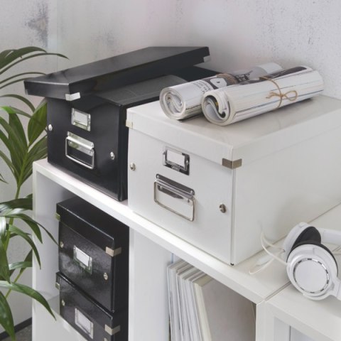 Pudło uniwersalne średnie LEITZ czarne 60440095 Pudło uniwersalne średnie LEITZ czarne 60440095