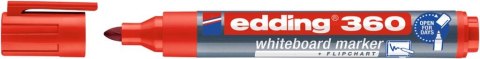 Marker 360 do tablic czerwony EDDING końcowka okrągła suchościeralny (X)