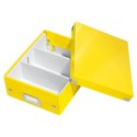 Pudło z przegródkami Leitz C&S, małe, żółte 60570016