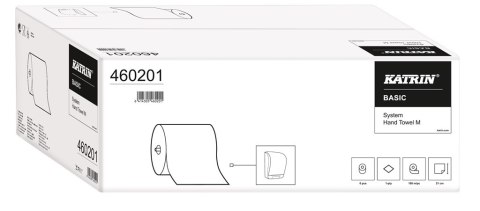 Ręcznik papierowy w roli do podajnika, M1, KATRIN, (6 rol.) 460201