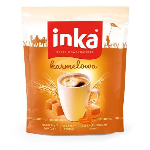 Kawa INKA ZBOŻOWA karmelowa 200g torebka Kawa INKA ZBOŻOWA karmelowa 200g torebka