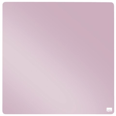 Mała kwadratowa tabliczka suchościeralna Nobo, 360 mm x 360 mm, liliowa 1915623