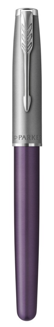 Pióro wieczne (F) SAND BLASTED METAL VIOLET PARKER 2169366, giftbox