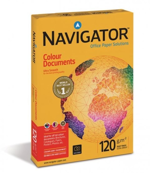 Papier xero A4 120g NAVIGATOR Colour Documents