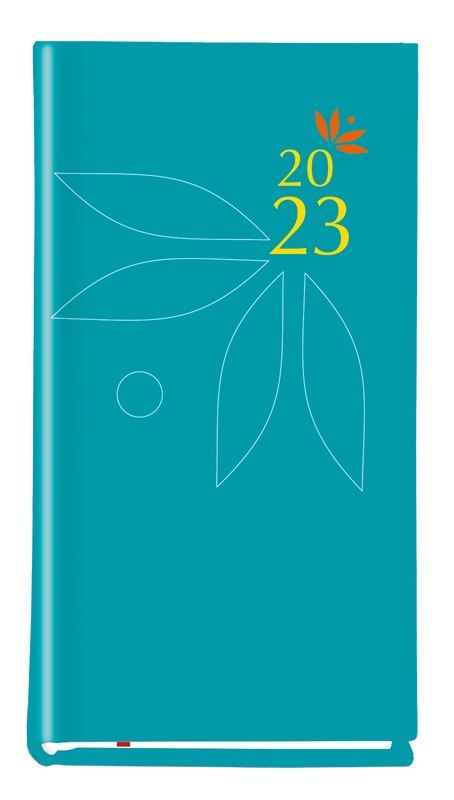 Terminarz Koliber 75x130mm 2026 - morski Michalczyk i Prokop T-320-05 KALENDARZ tydzień na 2 stronach