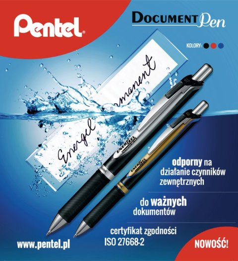 Wkład wymienny EnerGel 0,5mm niebieski LRP5-C PENTEL - DocumentPen