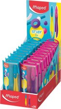 Cyrkiel STUDY POP z wkładami grafitowymi Maped 194500