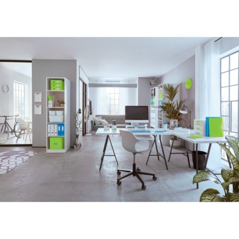 Kosz na śmieci 15L Leitz WOW, zielony 52781054 Kosz na śmieci 15L Leitz WOW, zielony 52781054