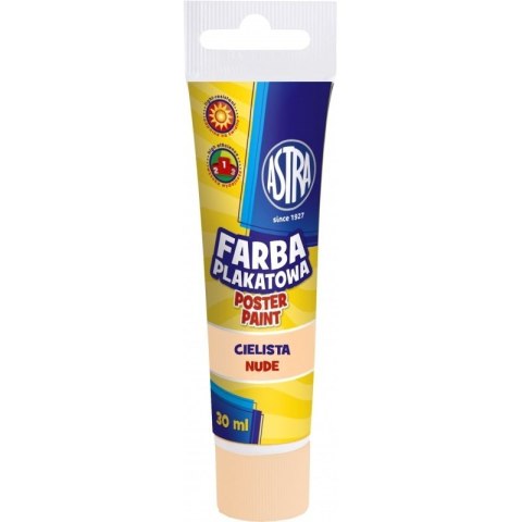 Farba plakatowa Astra tuba 30 ml - cielista, 301120001