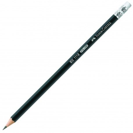 Ołówek 1112 HB z gumką (12 szt.) FC111200 BLACKLEAD FABER-CASTELL
