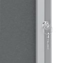 Gablota filcowa wewnętrzna Nobo Premium Plus 9xA4, szara 1915330