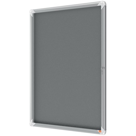 Gablota filcowa wewnętrzna Nobo Premium Plus 9xA4, szara 1915330