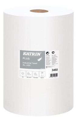 Czyściwo papierowe KATRIN PLUS XL 2, 3402, opakowanie: 3 rolki