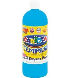 Farba tempera 1000 ml, błękitny/niebieski CARIOCA 170-1442 /170-2640 Farba tempera 1000 ml, błękitny/niebieski CARIOCA 170-1442 /170-2640