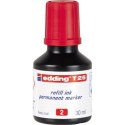 Tusz do mark.perm.30ml czerwony T25/002 EDDING (X)