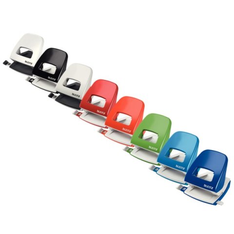 Dziurkacz duży metalowy Leitz, szary, 10 lat gwarancji, 30 kartek 50080085