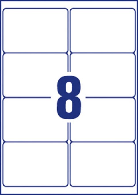 Etykiety uniwersalne ELA043 99,1 x 67,7 100 ark Economy Europe100 by Avery Zweckform