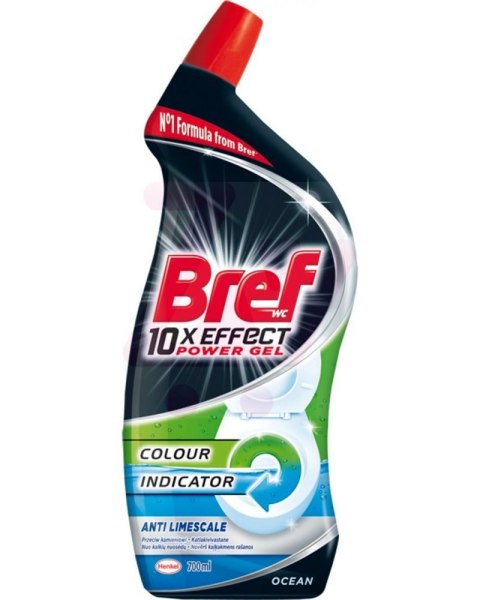 BREF Płyn żel do WC Execellence Colr Aktiv 700ml Citrus *310658