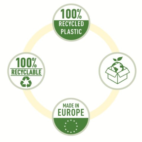 Koszulka groszkowa Recycled Premium PP 70 mic. A4, 627493, w kartonie, op.100 szt. Koszulka groszkowa Recycled Premium PP 70 mic. A4, 627493, w kartonie, op.100 szt.
