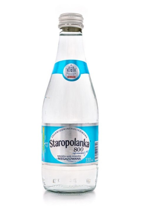 Woda STAROPOLANKA 330ml niegazowana szkło zgrzewka 12szt.