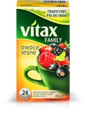 Herbata VITAX FAMILY OWOCE LEŚNE (24 saszetek) bez zawieszki