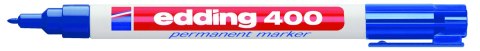 Marker permanentny e-400 EDDING, 1mm, niebieski