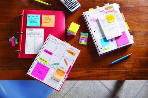 Karteczki samoprzylepne POST-IT_ (653-MTDR) Marzycielskie, 38x51mm, 12x100 kart., mix kolorów (X)