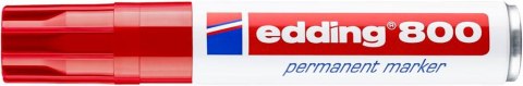 Marker E-800 EDDING czerwony końcówka ścięta 12 mm (X)
