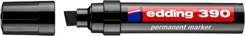 Marker permanentny ścięta końcówka 4-12 mm czarny Edding 390/001/C