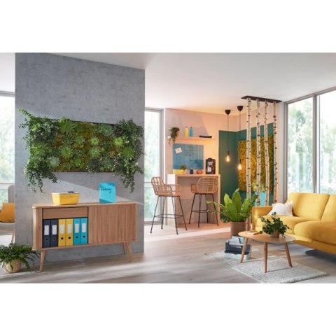 Szklana tablica magnetyczna Leitz Cosy 45x45cm, żółta, 70440019 Szklana tablica magnetyczna Leitz Cosy 45x45cm, żółta, 70440019