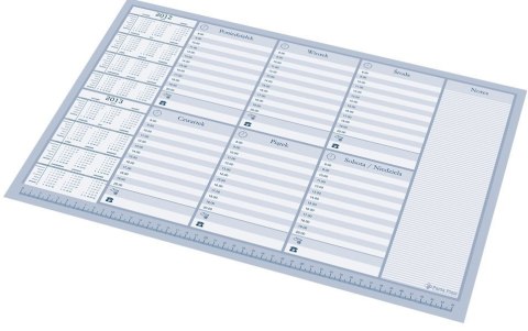 Kalendarz BIUWAR WKŁAD PLAN TYGODNIA 0318-0002-99 PANTA PLAST 2026/2027r.