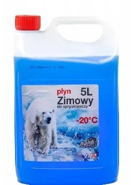 Płyn do spryskiwaczy 5L zimowy do -20C