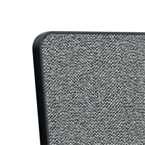 Tablica suchościeralna/ogłoszeniowa do systemu mobilnego Move&Meet, wykończenie czarne Nobo 1915562