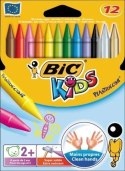 Kredki świecowe BIC Kids Plastidecor 12 kolorów, 945764