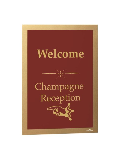 Ramka MAGAFRAME A4 - samoprzylepna magnetyczna złota 487230 2 szt.Ramki