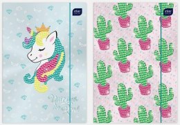 Teczka z gumką A4+ SHINE METALLIC INTERDRUK