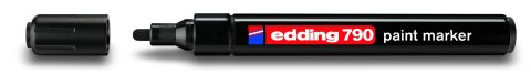 Marker EDDING 790 czarny 2-4mm