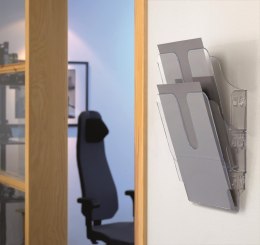 Pojemnik na ulotki FLEXIPLUS 2 A4 pionowy przezroczysty 1709008400 DURABLE