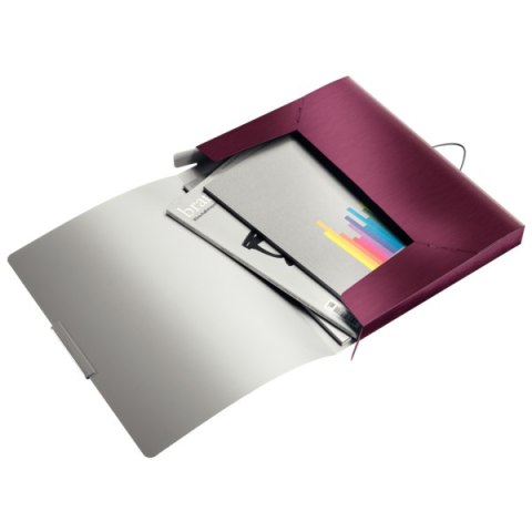 Teczka z gumką Leitz Style, 30 mm, ciemnoczerwony 39560028 (X) Teczka z gumką Leitz Style, 30 mm, ciemnoczerwony 39560028 (X)
