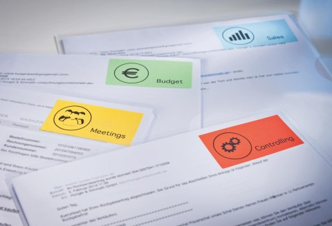 Etykiety czerwone 3470 210 x 297 100 ark. trwałe, Avery Zweckform SALE