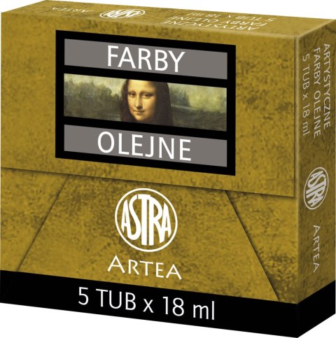 Farba olejna Astra tuba 18ml - zieleń Veronesea, 83410971 Farba olejna Astra tuba 18ml - zieleń Veronesea, 83410971